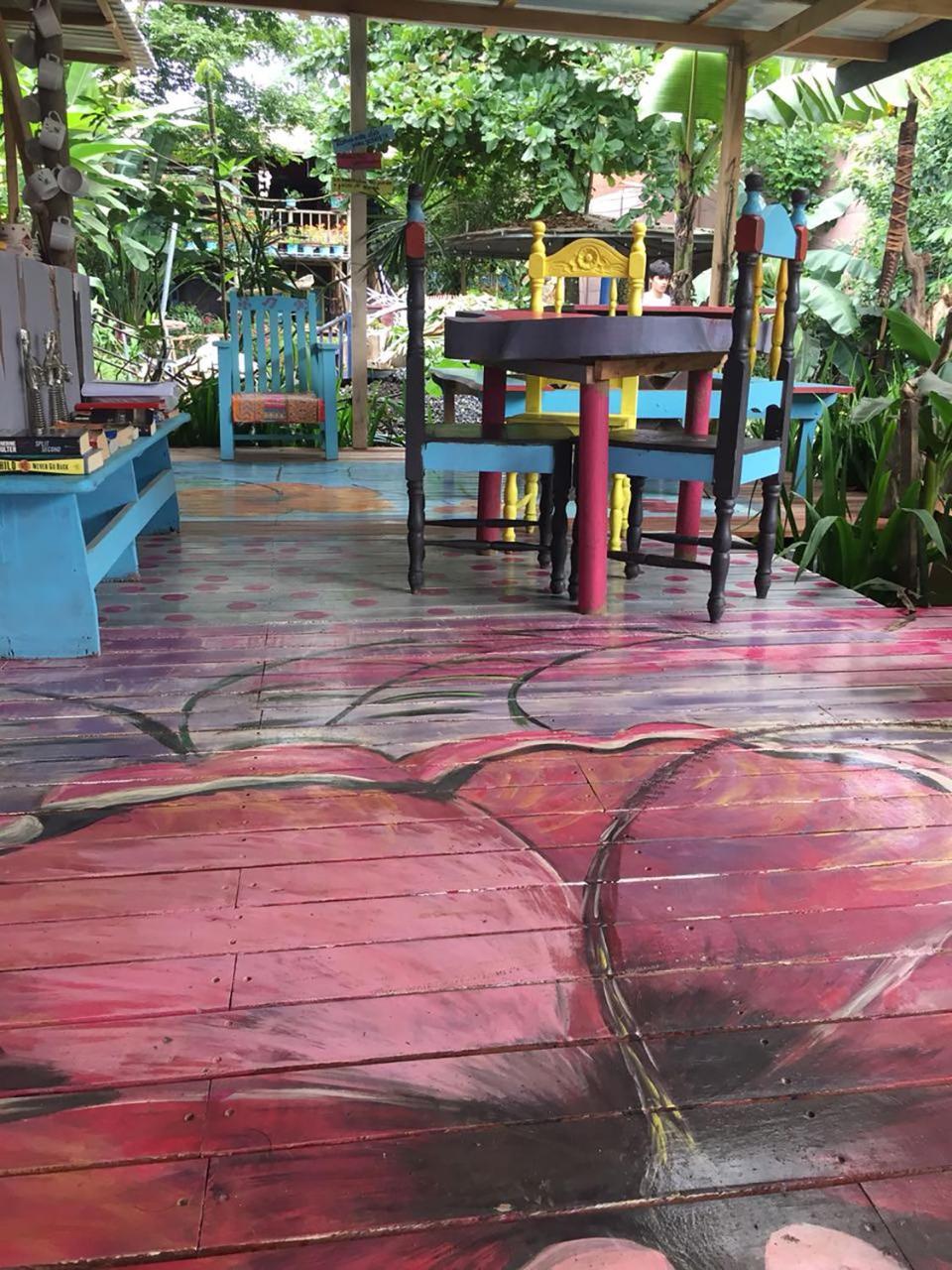 Wood House Hostel La Fortuna Luaran gambar